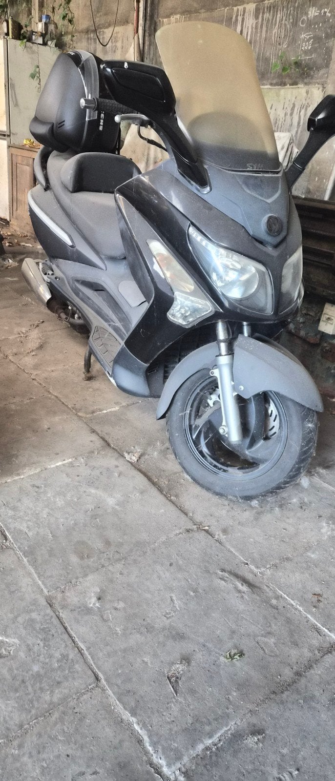 sym gts 125, Enlèvement