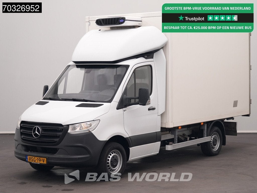 Mercedes Sprinter 317 CDI Koelwagen Zijdeur Achterdeuren Car, Auto's, Bestelwagens en Lichte vracht, Stof, Gebruikt, Euro 6, 4 cilinders