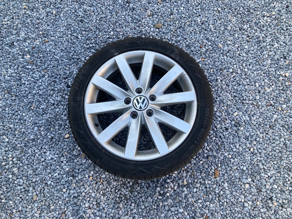 Set Velgen VW Golf 17 Zoll 225/45 R17 (ET54), 4 Saisons, Véhicule de tourisme, 17 pouces, Enlèvement