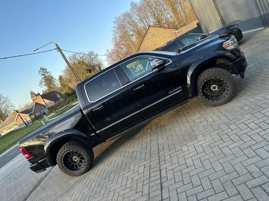 Dodge Ram Limited 2020 | 1ste Eigenaar | BTW wagen, Auto's, Beige, Leder, Particulier, 426 kW