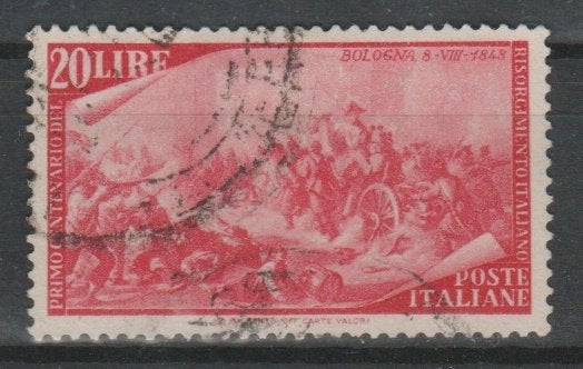 Italie 1948 - nr 756, Envoi, Affranchi