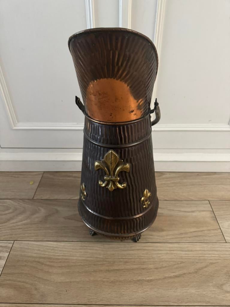 Passe à charbon vintage en cuivre,, Enlèvement, Utilisé, Matériaux autres