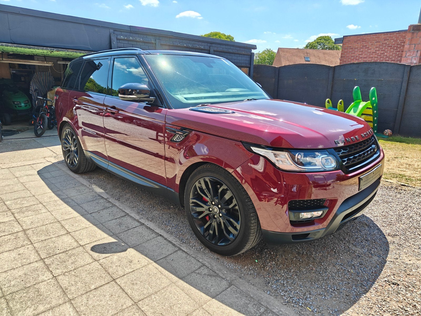range Rover Sport Hybride, Automaat, Euro 5, Zwart, Leder