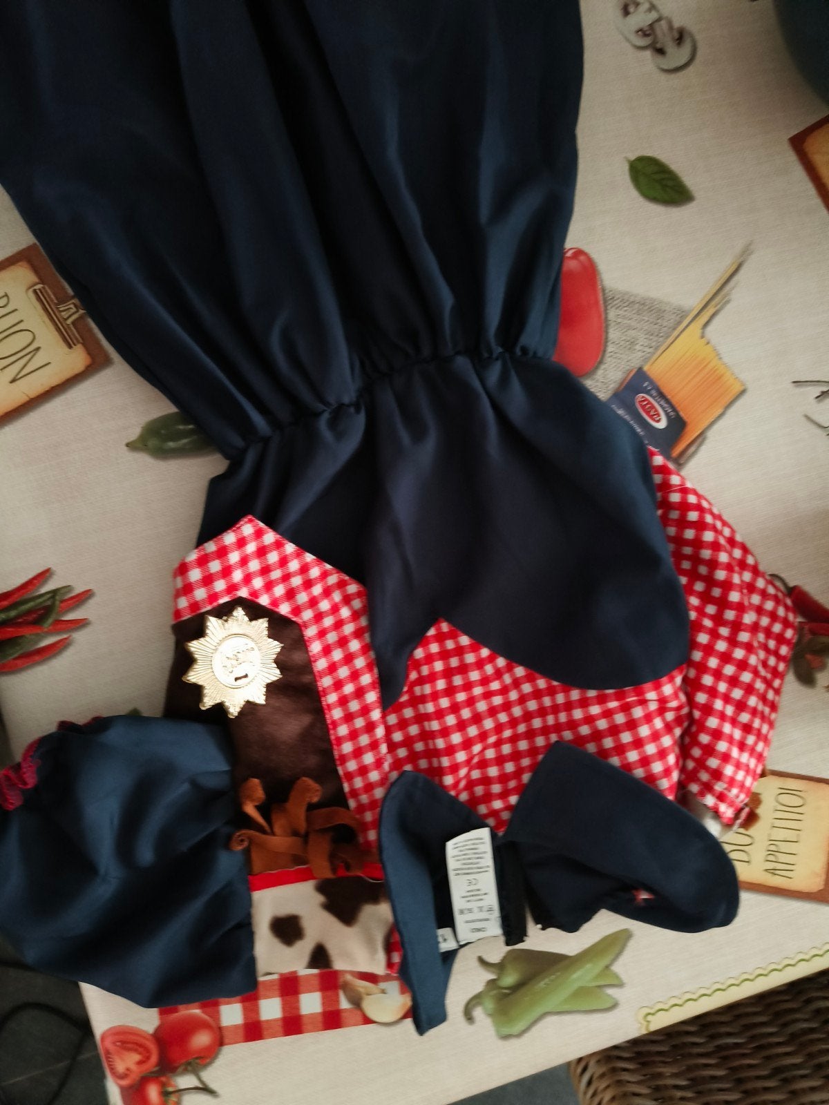 Westernkleedje 128, Kinderen en Baby's, Carnavalskleding en Verkleedspullen, Ophalen