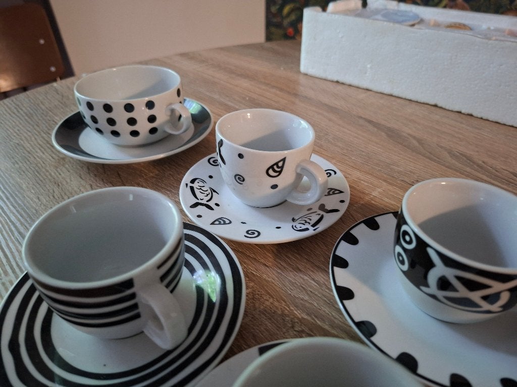 Koffietassen, Espresso, Huis en Inrichting, Keuken | Servies, Ophalen, Zo goed als nieuw
