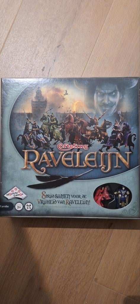 Raveleijn bordspel efteling, Ophalen
