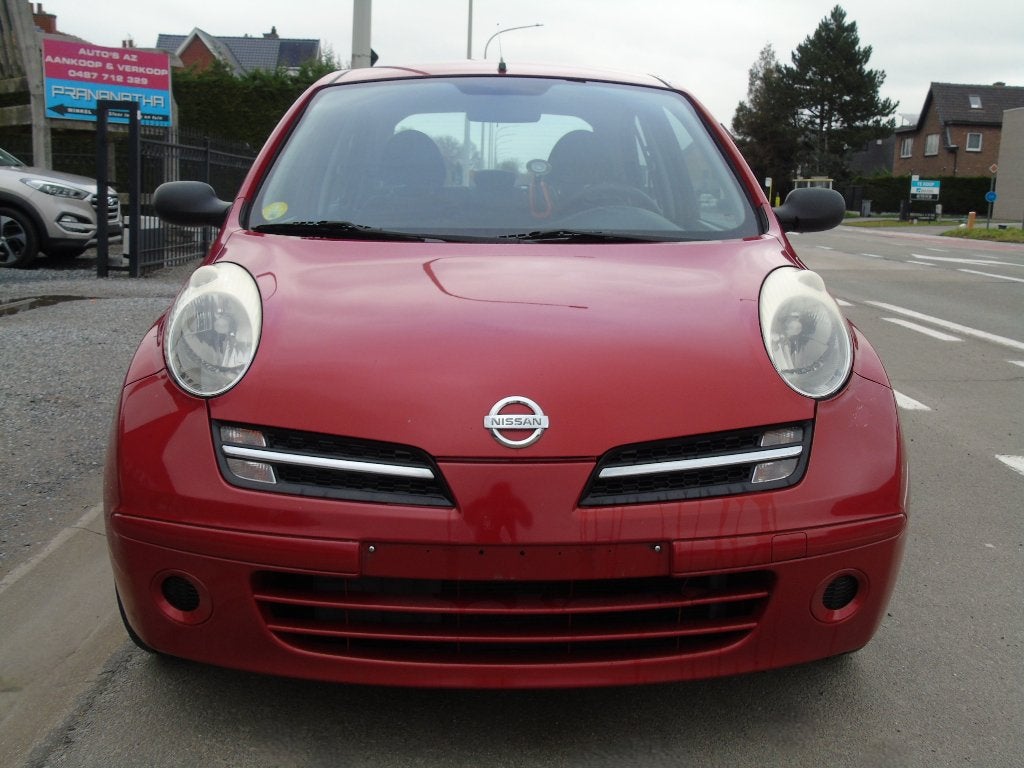 Nissan Micra 1.2 Benzine*05/2006 *Airco, Auto's, Voorwielaandrijving, Stof, Zwart, 4 cilinders