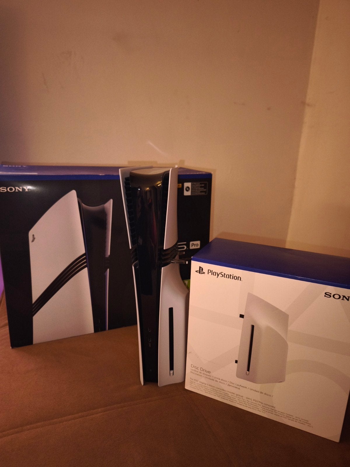 ps5 pro + lecteur + facture garantie, Consoles de jeu & Jeux vidéo, Enlèvement, Utilisé, Playstation 5