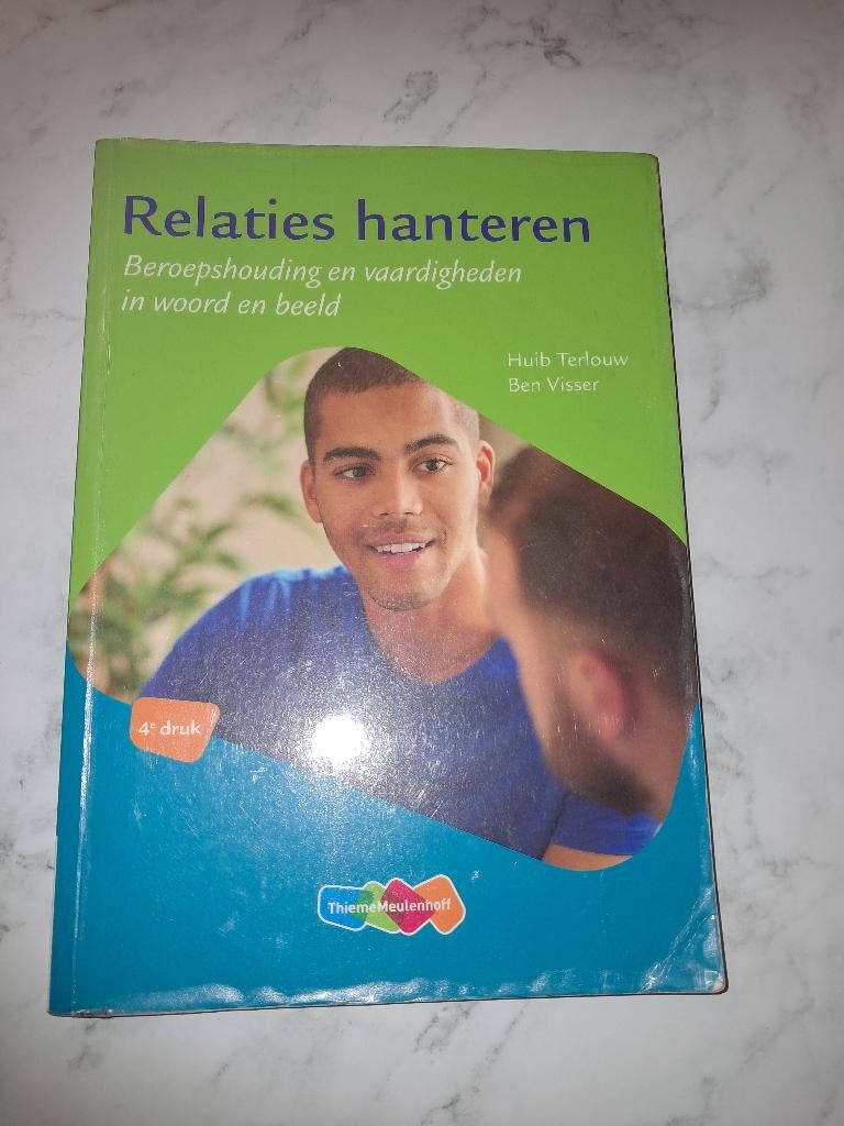Relaties hanteren, studieboek - Huib Terlouw, Enlèvement ou Envoi, Psychologie sociale, Utilisé, Huib Terlouw