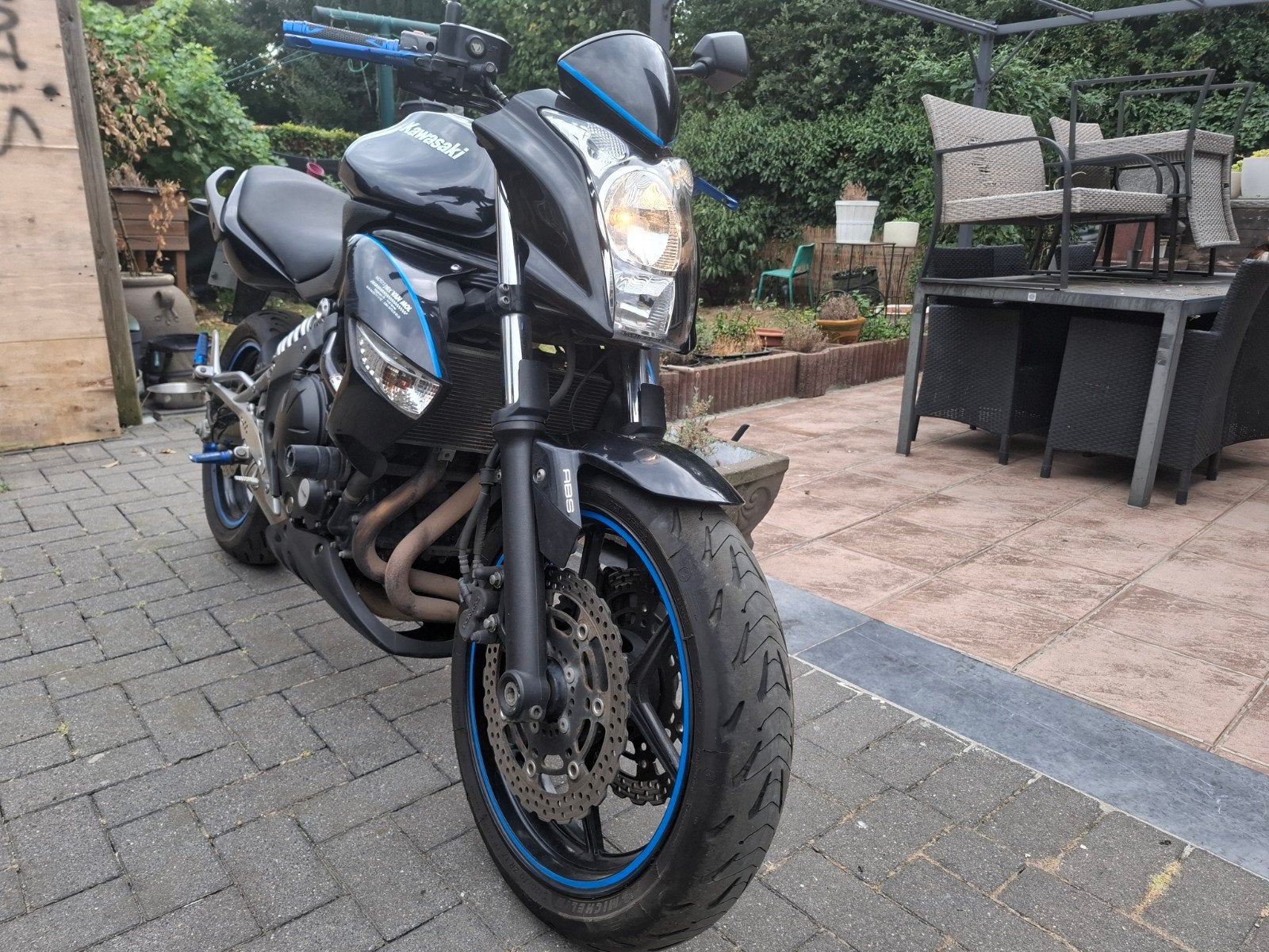 KAWASAKI ER 650 C  bj 2012 !!!!!GEKEURD!!!!, Permis Moto A, Occasion, Particulier, Éclairage LED