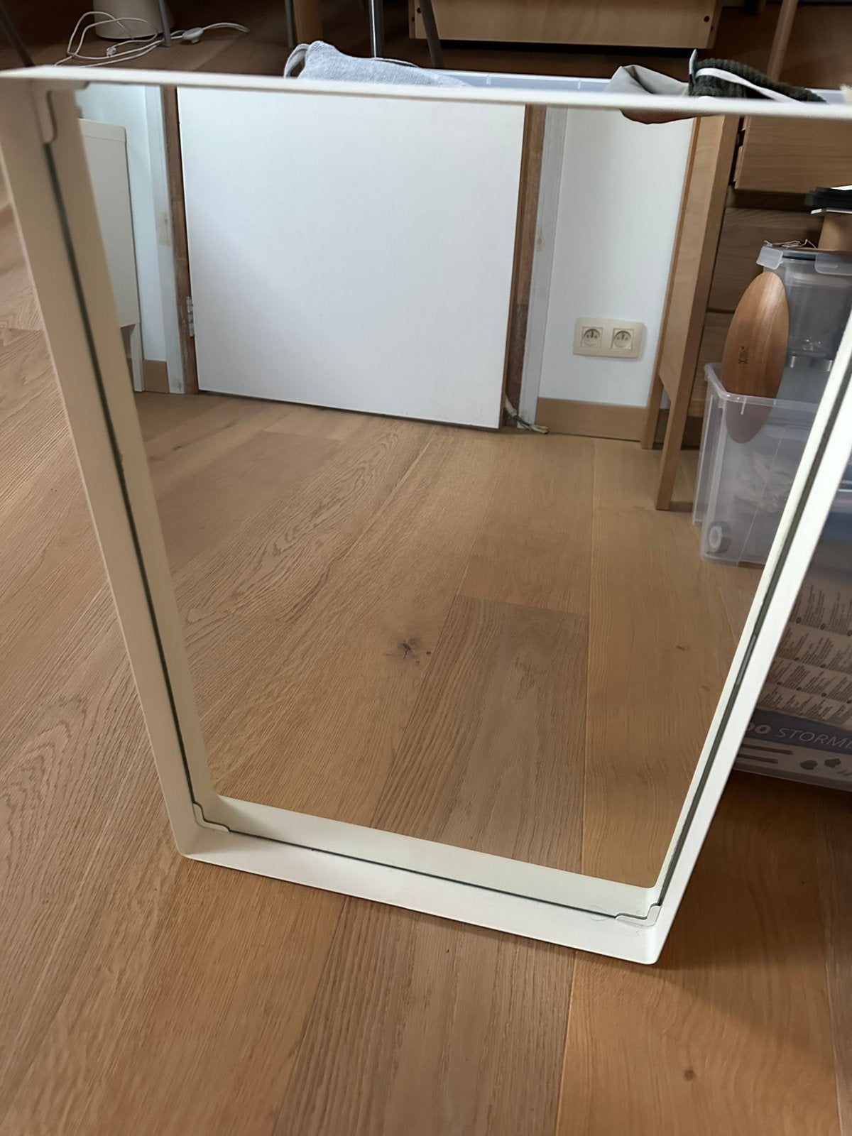Ikea spiegel, Huis en Inrichting, Woonaccessoires | Spiegels, Ophalen, Zo goed als nieuw, Rechthoekig, Minder dan 100 cm
