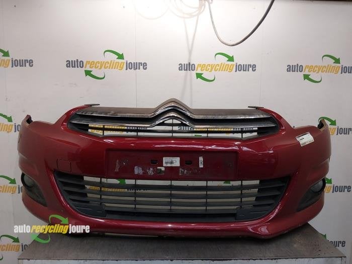 Voorbumper van een Citroen C4 (LKR), Gebruikt, -, Bumper, -