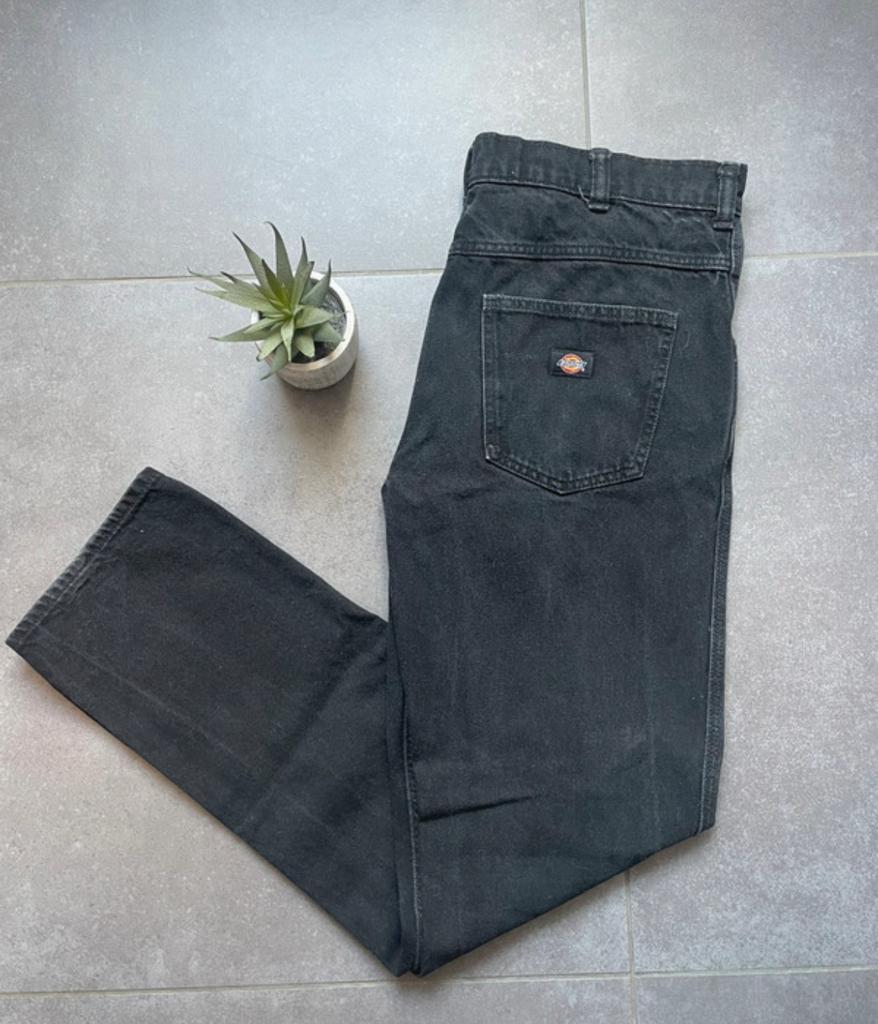 Zwarte Dickies Jeans (W32/L34), Kleding | Heren, Ophalen of Verzenden, Zo goed als nieuw
