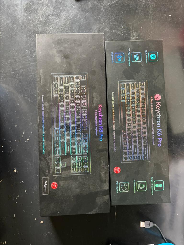 Mechanische toetsenborden (corsair, ducky en keychron), Computers en Software, Toetsenborden, Zo goed als nieuw, Azerty, Gaming toetsenbord