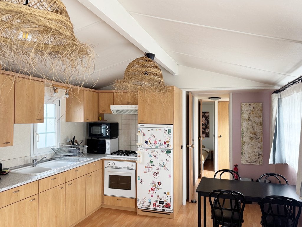 Oostduinkerke Stacaravan + GROND I DUNEPARK REF 90370, Tot 200 m², 2 kamers, Vrijstaande woning, Provincie West-Vlaanderen