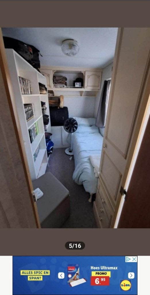 Sta Caravan te huur., Caravans en Kamperen, Overige merken, 2 aparte bedden, Tot en met 3, Particulier
