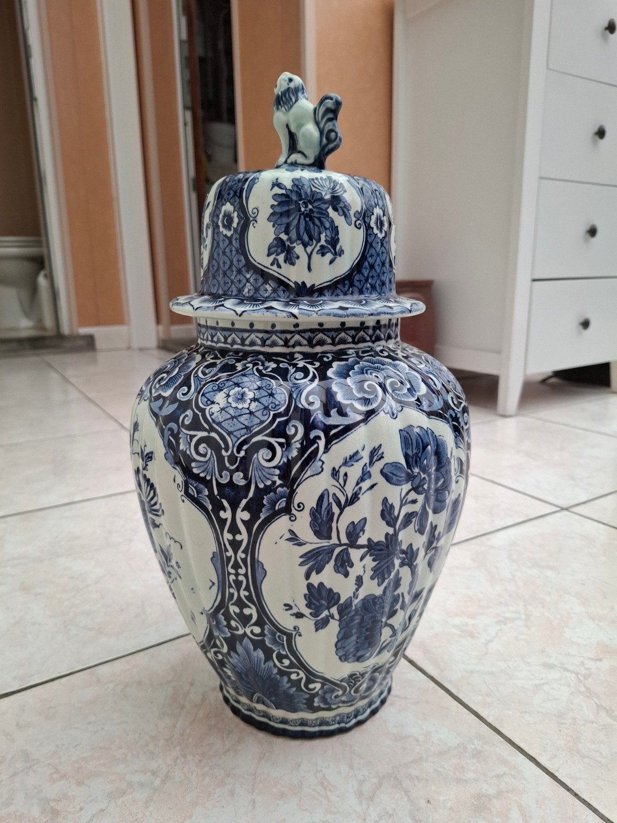 Delft blauwe vaas, Antiquités & Art, Enlèvement