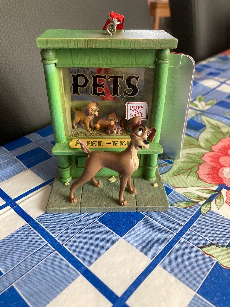 Nieuw Disney ornament Lady en de Vagebond, Ophalen of Verzenden, Nieuw