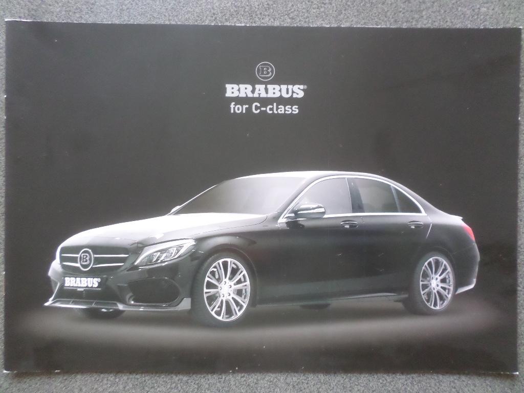 Brochure de la Mercedes Brabus Classe C 2015, Enlèvement ou Envoi, Mercedes