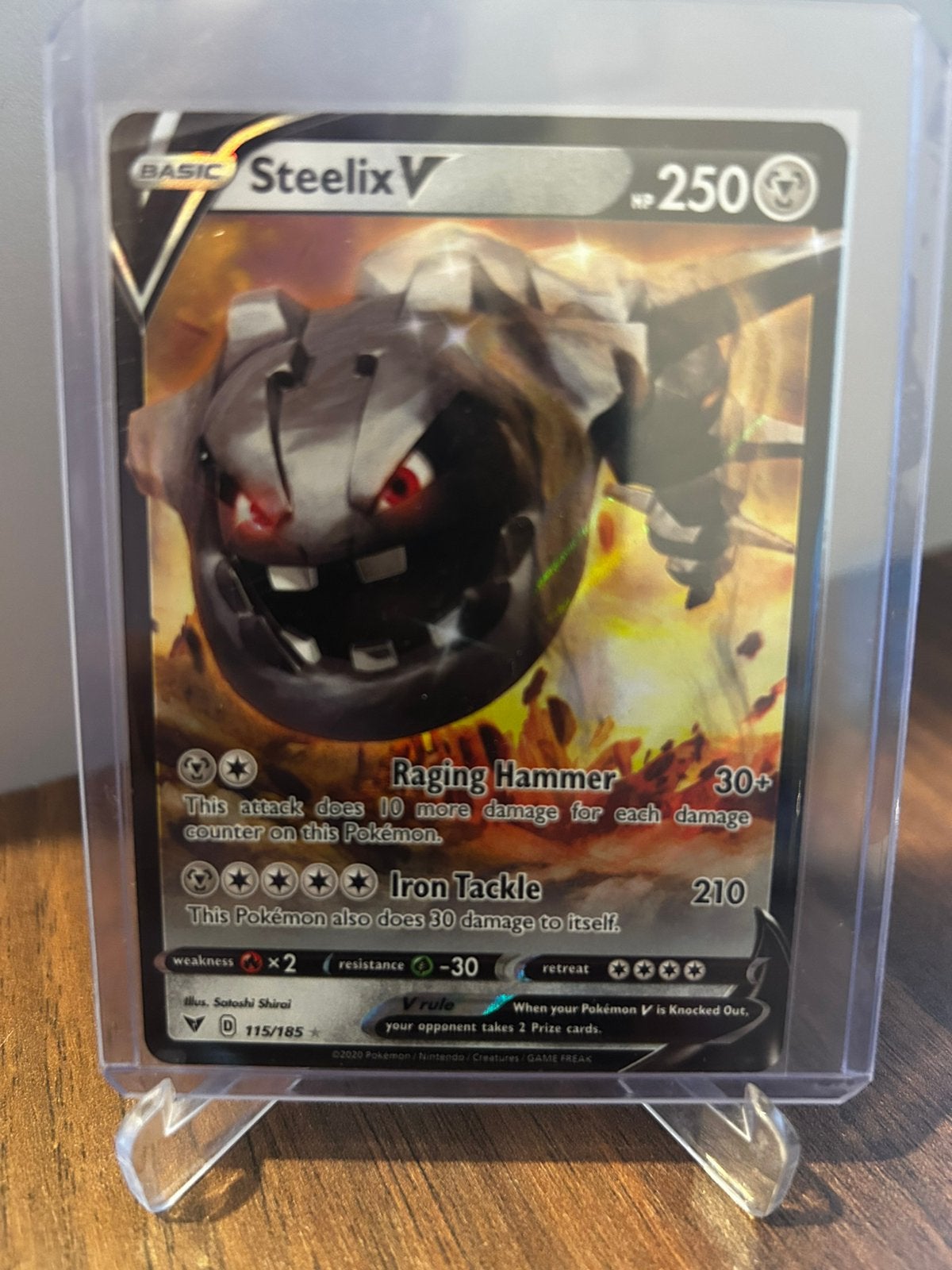 Pokemon steelix v vivid voltage, Enlèvement ou Envoi, Comme neuf, Booster
