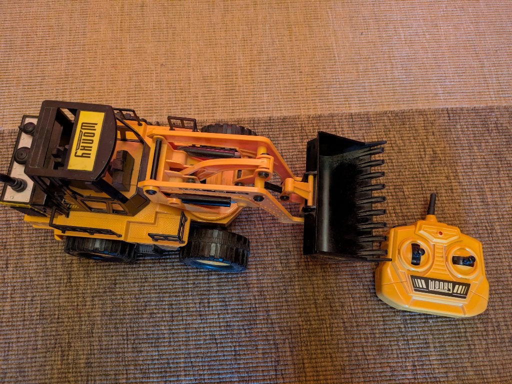 Afstandbestuurbare auto - Wonky Cars - Bulldozer, Ophalen, Gebruikt, Afstandsbediening