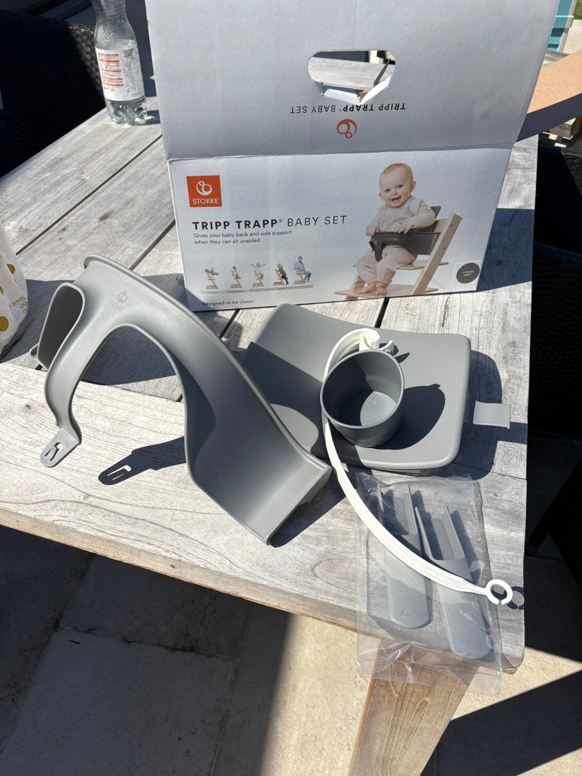 Babyset tripp trapp, Ophalen, Zo goed als nieuw, Stoelverkleiner