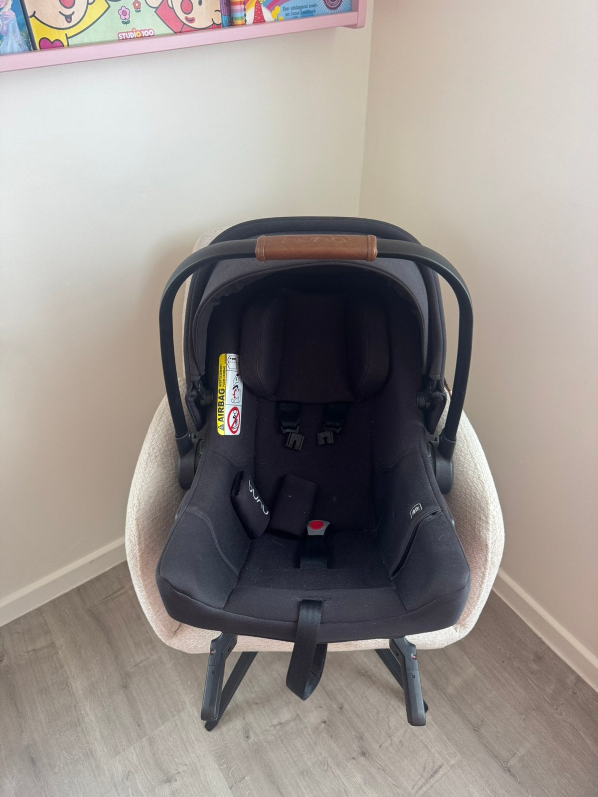 Nuna urbn pipa met isofix, Ophalen, Zo goed als nieuw, Isofix