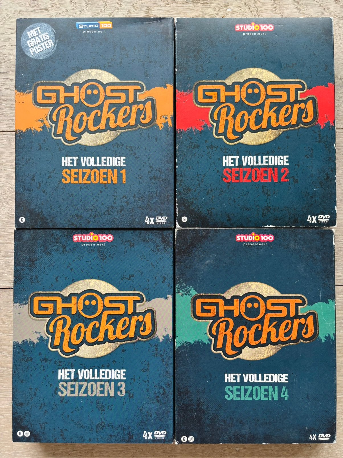 Ghost Rockers - Seizoen 1, 2, 3 & 4 (volledig), Cd's en Dvd's, Alle leeftijden, Zo goed als nieuw, Actie en Avontuur, Seizoen 2