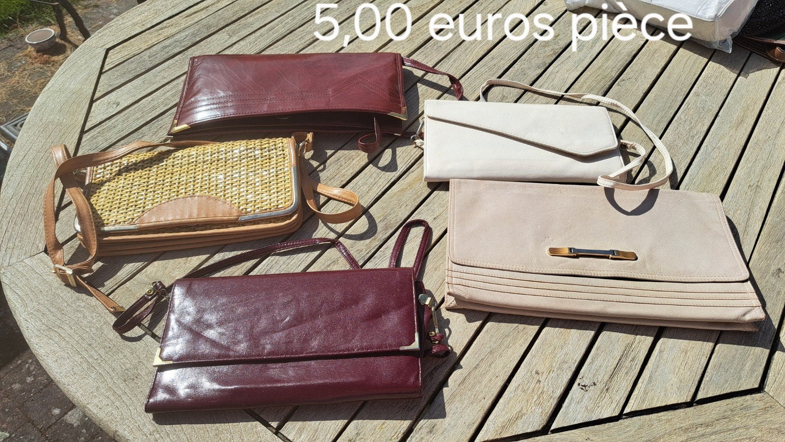 sacoches, pochettes...femme, Enlèvement