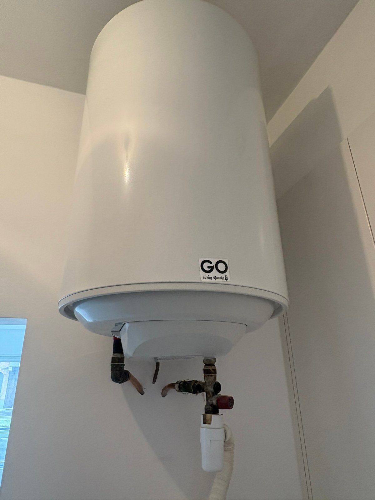 Perfect werkende elektrische boiler - 100l, Ophalen, 100 liter of meer, Boiler, Zo goed als nieuw