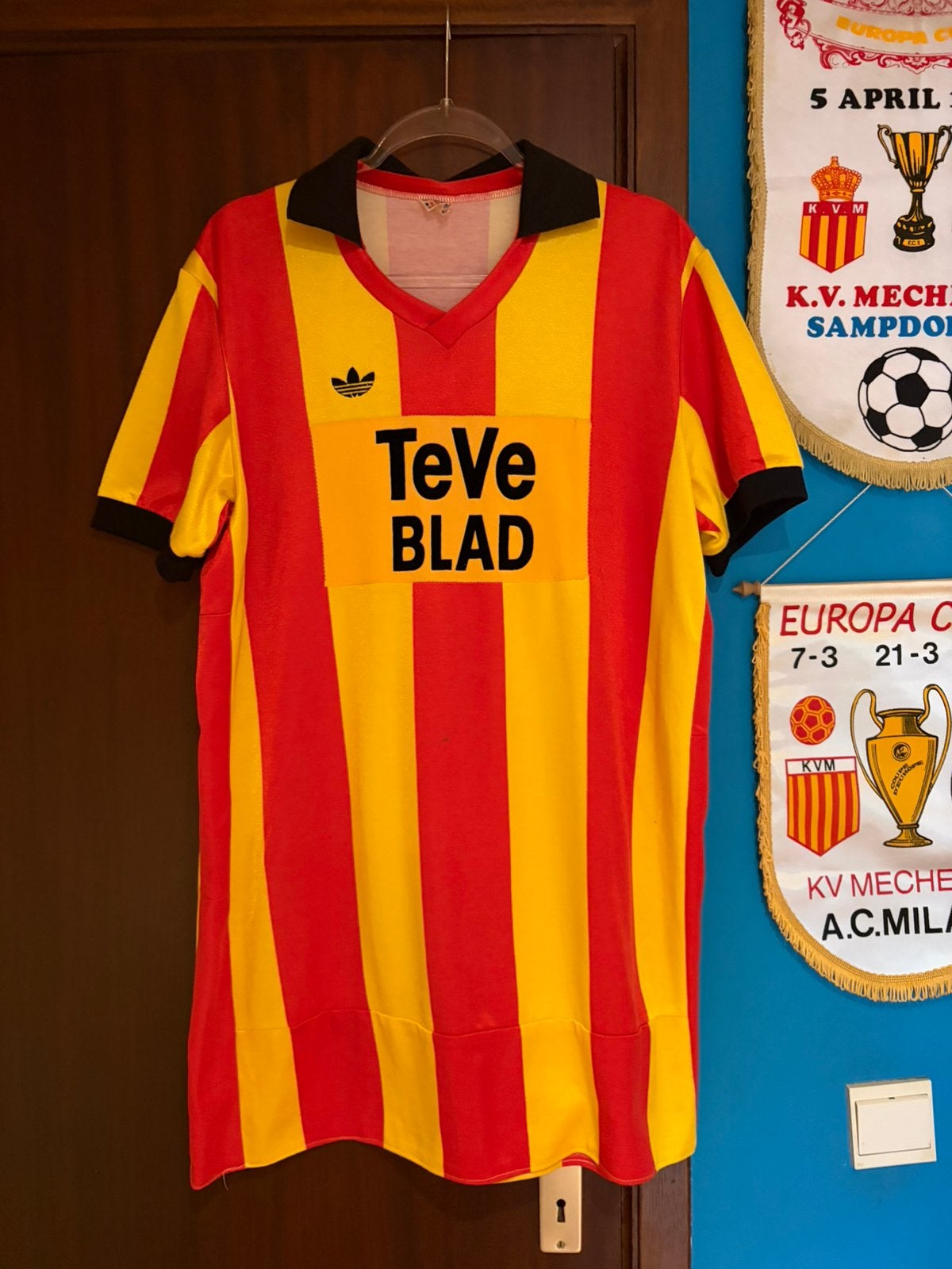 Matchworn KV Mechelen shirts te RUIL., Verzamelen, Ophalen, Shirt