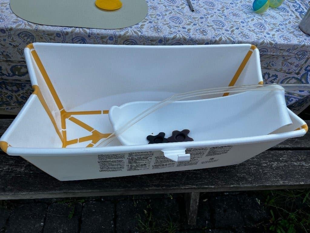 Stokke babybad set met standaard, Gebruikt, Badje, Standaard, Ophalen