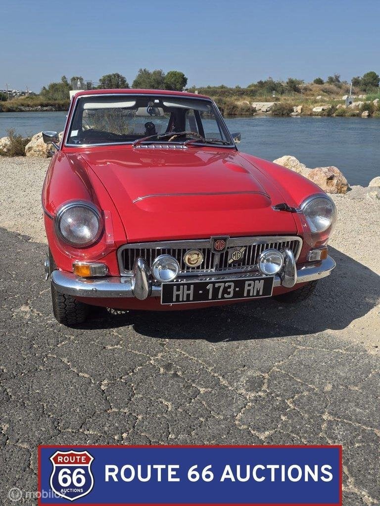 MG MGC GT | 1969 | Route 66 Auctions, Zwart, Bedrijf, Handgeschakeld, Overige carrosserie