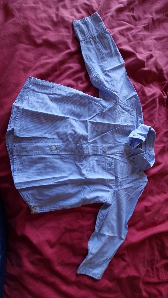 chemise t92 Logg, Kinderen en Baby's, Kinderkleding | Maat 92, Ophalen, Nieuw, Jongen, Overhemd of Blouse