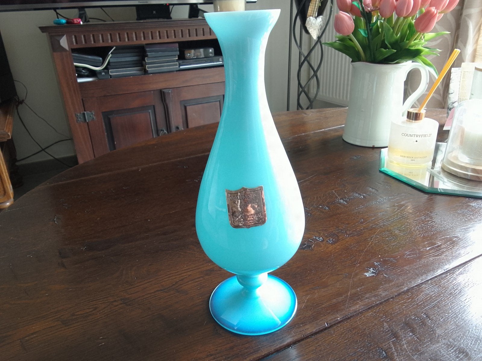 Opaline glas Rupel boom, Ophalen of Verzenden