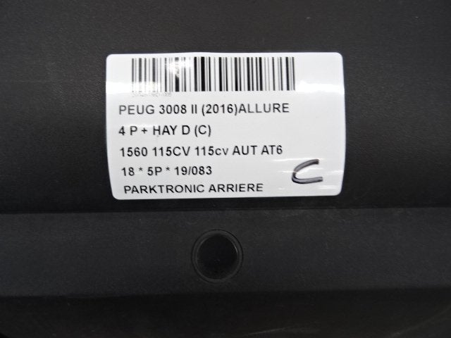 CAPTEUR AIDE AU STATIONNEMENT 3008 II (M4 / MC / MJ / MR), Autos : Pièces & Accessoires, Utilisé, Peugeot