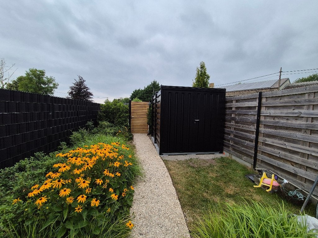 Demontabele opslagcontainer  GELEVERD AAN HUIS, Tuin en Terras, Tuinhuizen, 200 tot 400 cm, Tuinhuis, Verzenden, Nieuw
