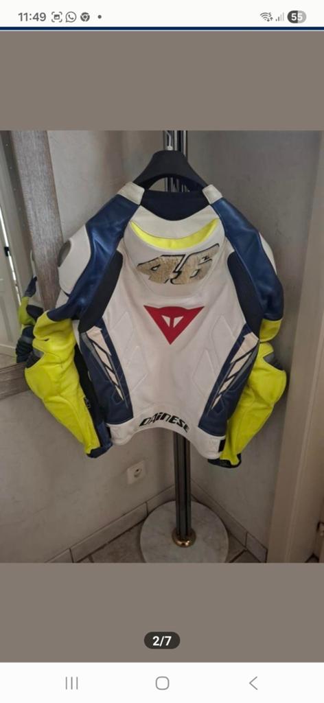Motorjas dainaise maat 54, Motoren, Ophalen