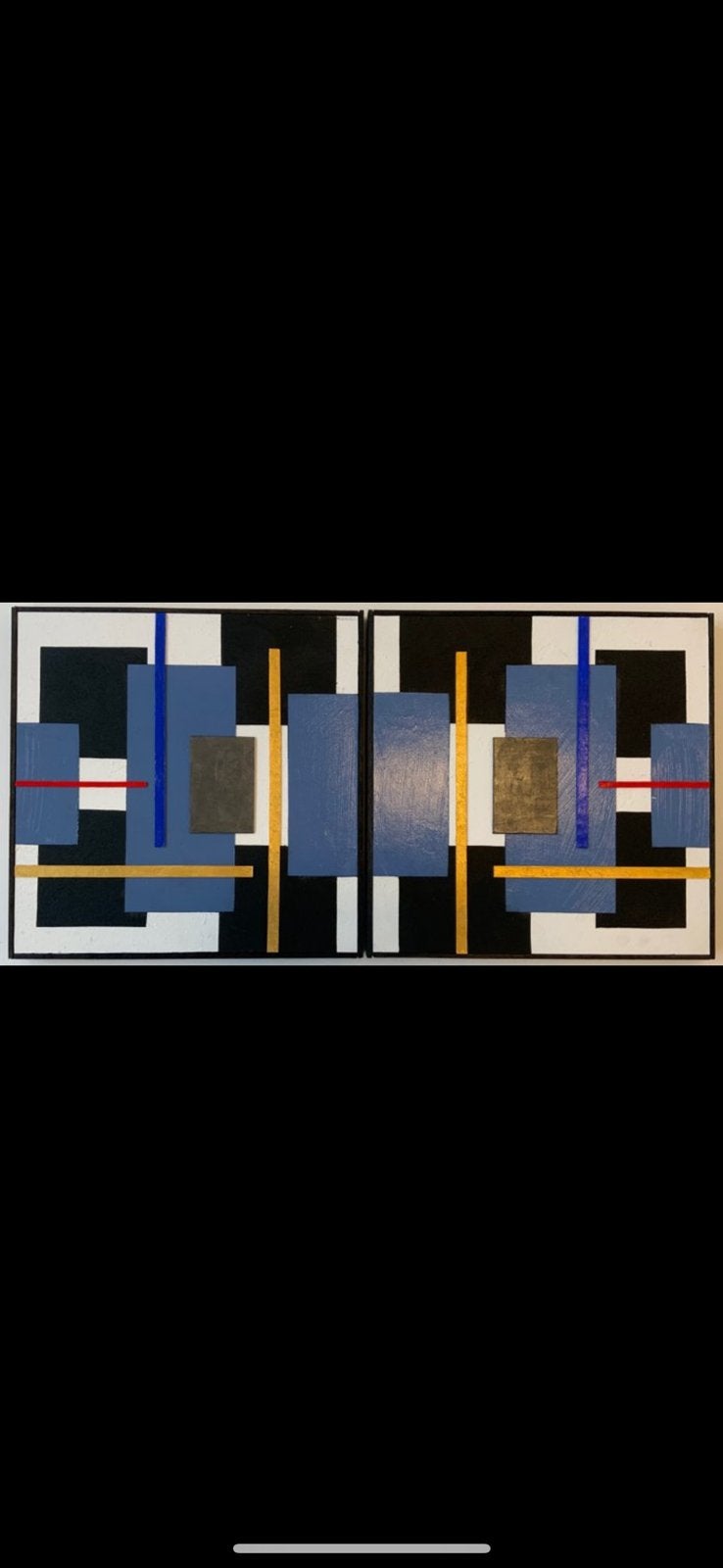Paulus Noomen Original signé – Techniques mixtes – 2022, Antiquités & Art, Enlèvement, Signé, Abstrait