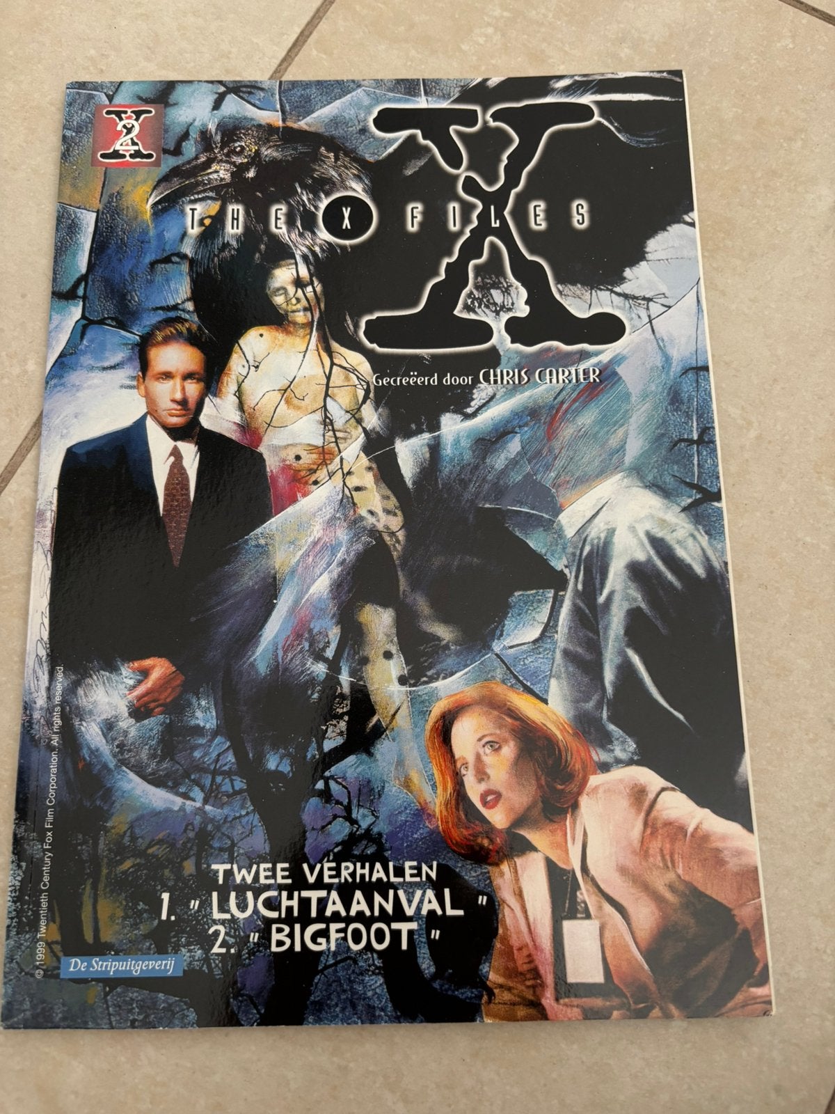 The X Files - Luchtaanval ; Bigfoot ; Oogstverdelger ; Soma, Ophalen of Verzenden, Zo goed als nieuw, Carmen Carter, Meerdere stripboeken