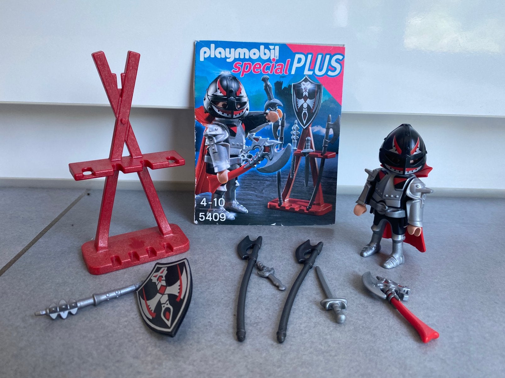 Playmobil special plus ridder met wapens 5409, Ophalen, Complete set, Special plus, Zo goed als nieuw