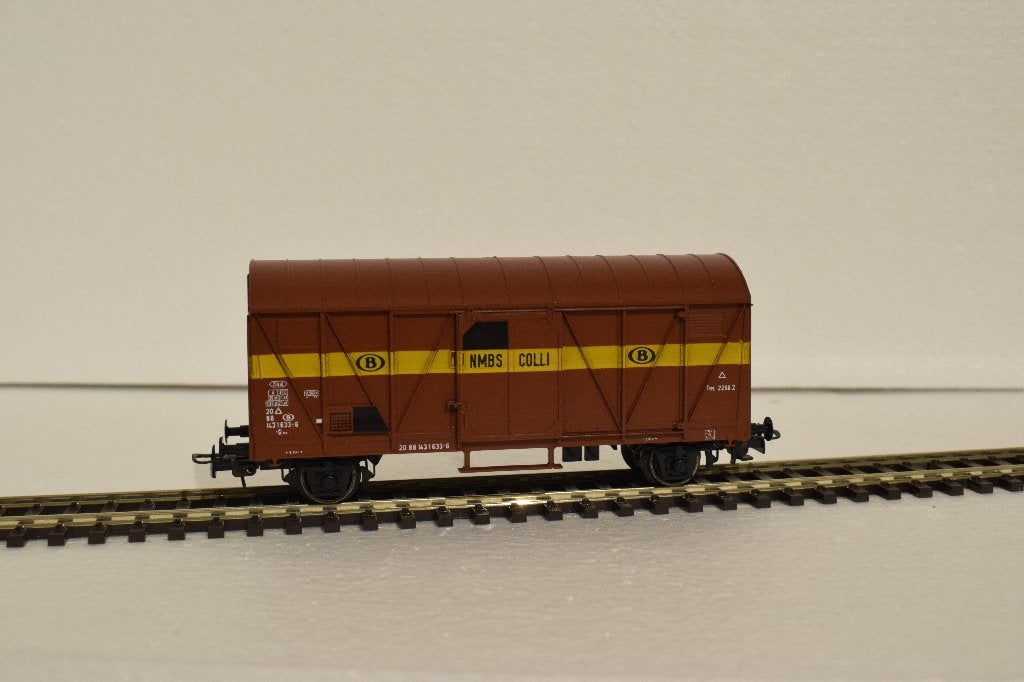 Modeltreinen 3 x NMBS colli, Hobby en Vrije tijd, Gelijkstroom, Wagon, Ophalen of Verzenden, Zo goed als nieuw