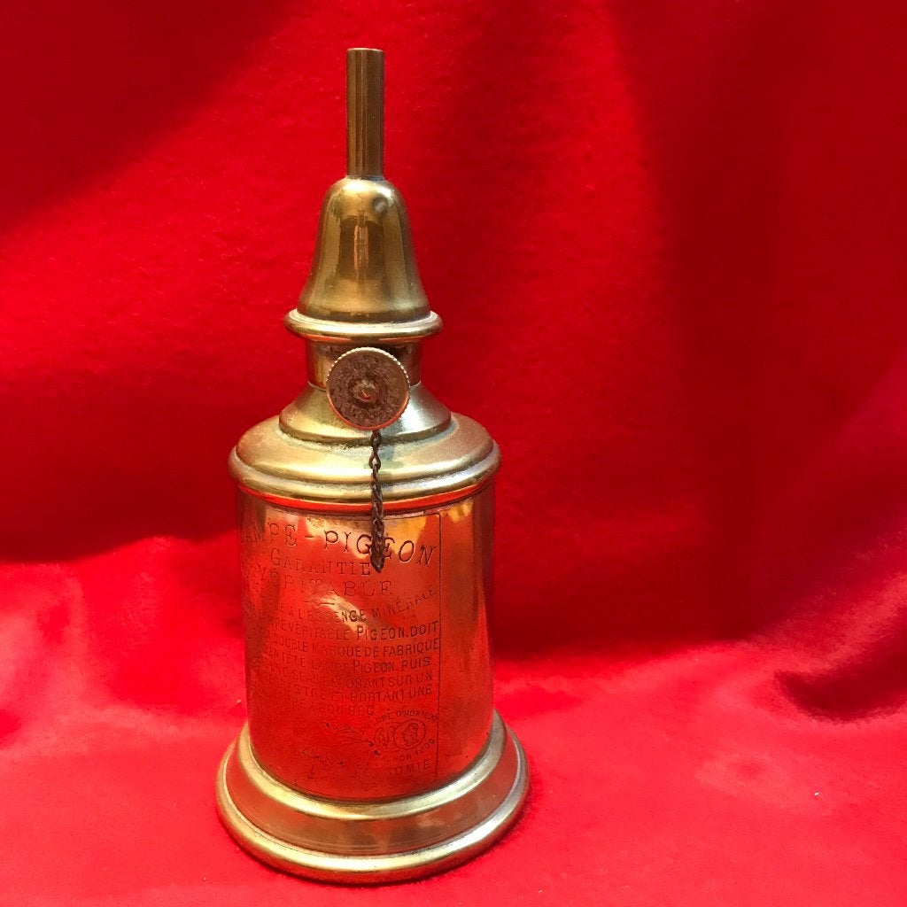 LAMPE CUIVRE PINGEON, Antiquités & Art, Enlèvement, Cuivre
