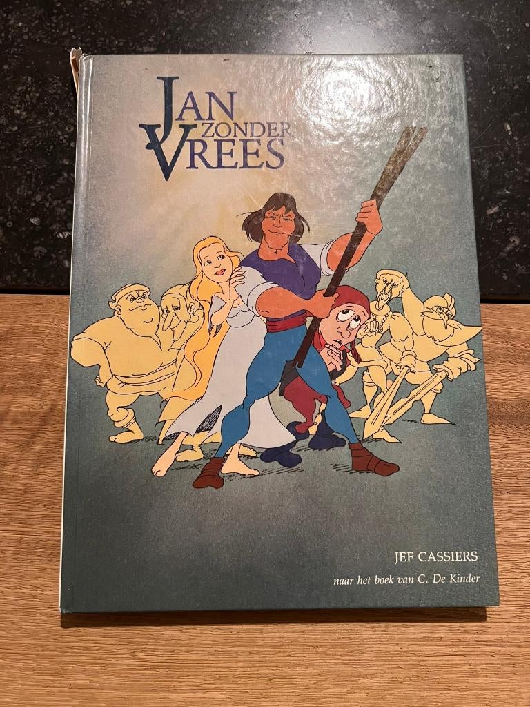 Jan zonder Vrees - Jef Cassiers naar boek van C. De Kinder, Livres, Livres pour enfants | Jeunesse | 10 à 12 ans, Utilisé, Fiction