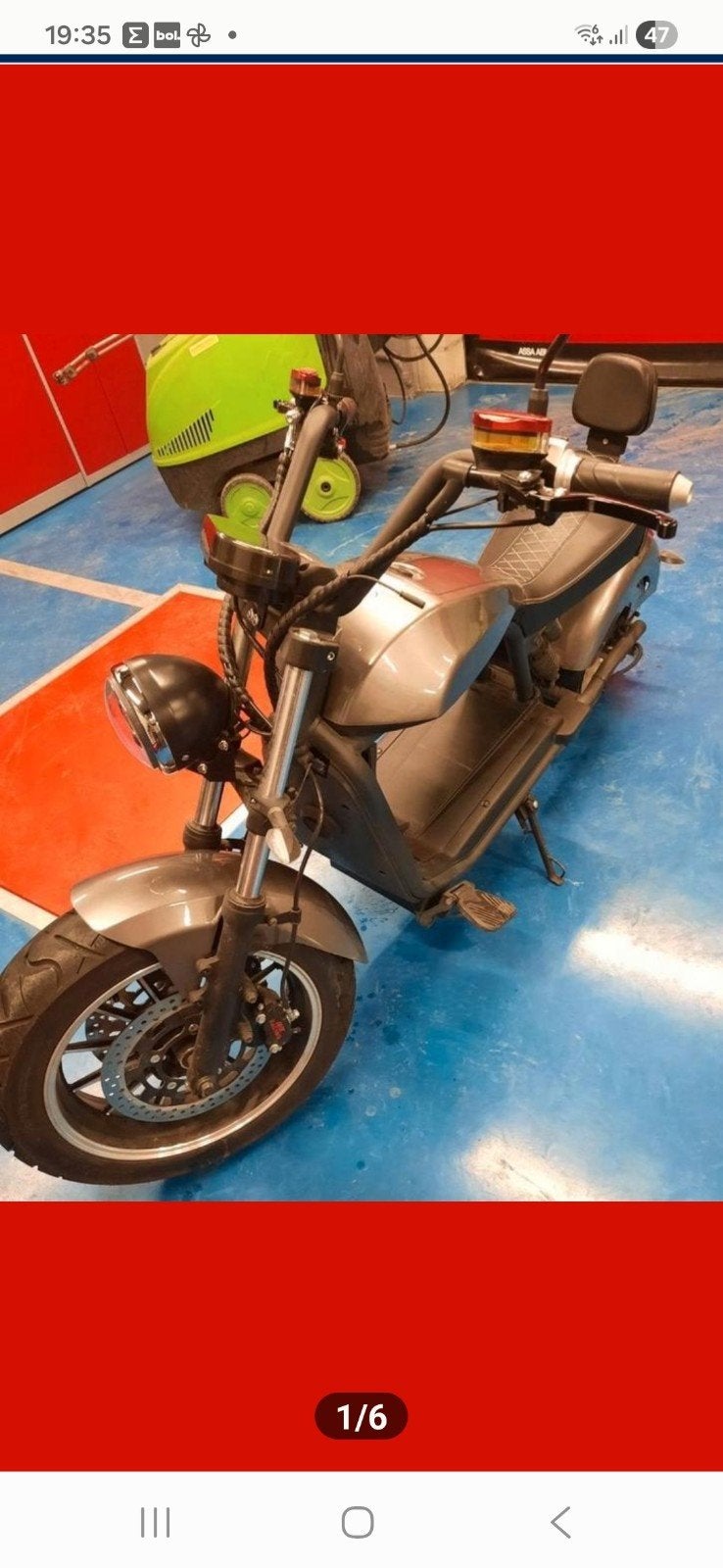 elektrische bromfiets, Ophalen