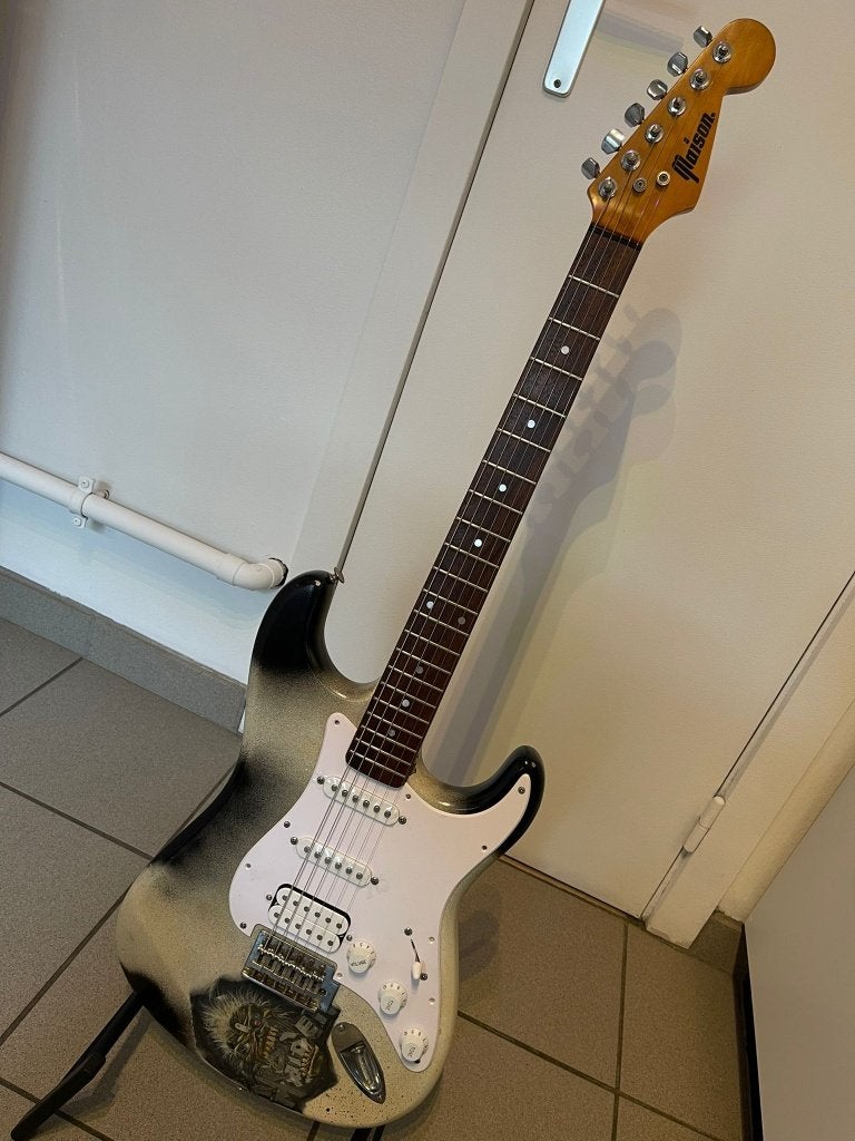 MAISON vintage Stratocaster, Muziek en Instrumenten, Ophalen of Verzenden, Gebruikt, Solid body