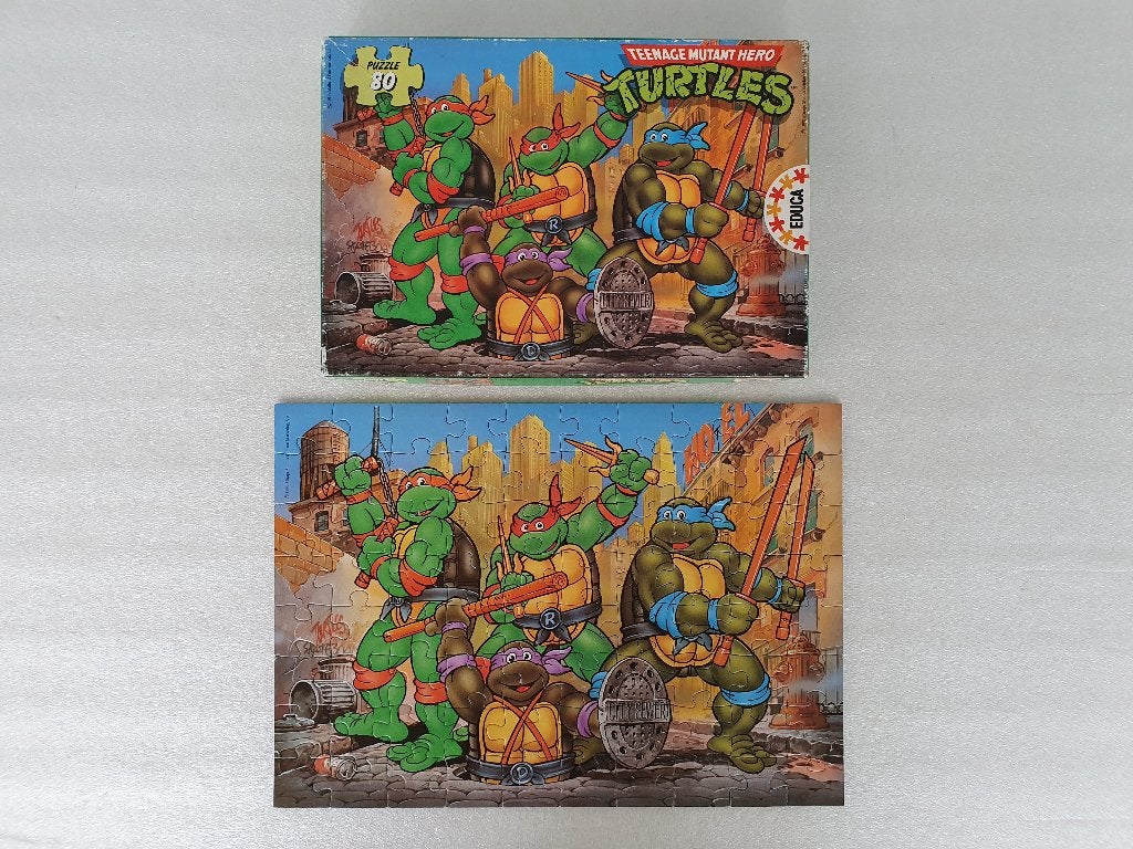 Puzzel TMHT (Educa, Mirage, 1990 - 1991), Ophalen of Verzenden, Gebruikt