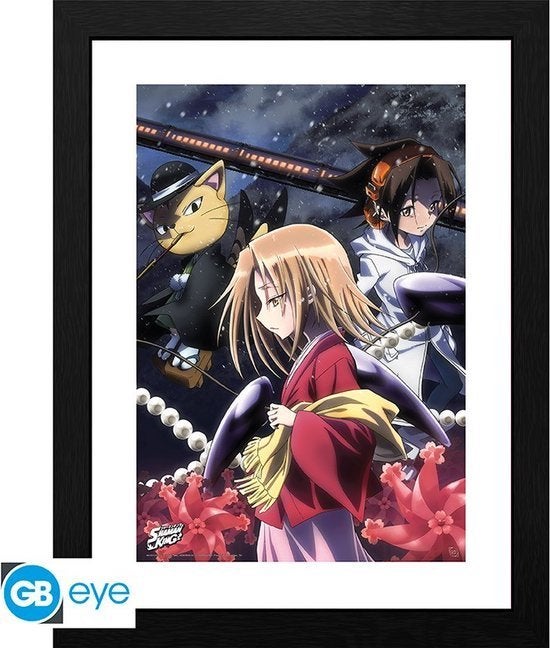 Collector Print met kader Shaman King Osore, Rechthoekig Staand, Met lijst, Nieuw, Ophalen of Verzenden