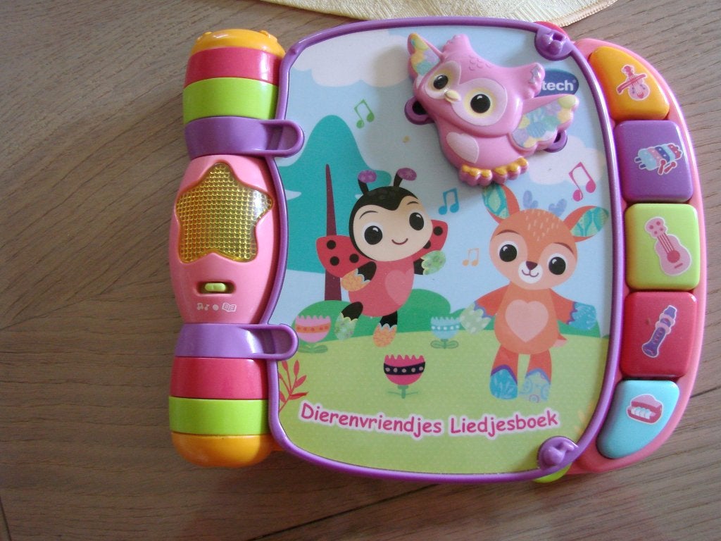 2 xSPEELGOEDBOEK VOOR OP REIS interactief vtech, Ophalen, Zo goed als nieuw