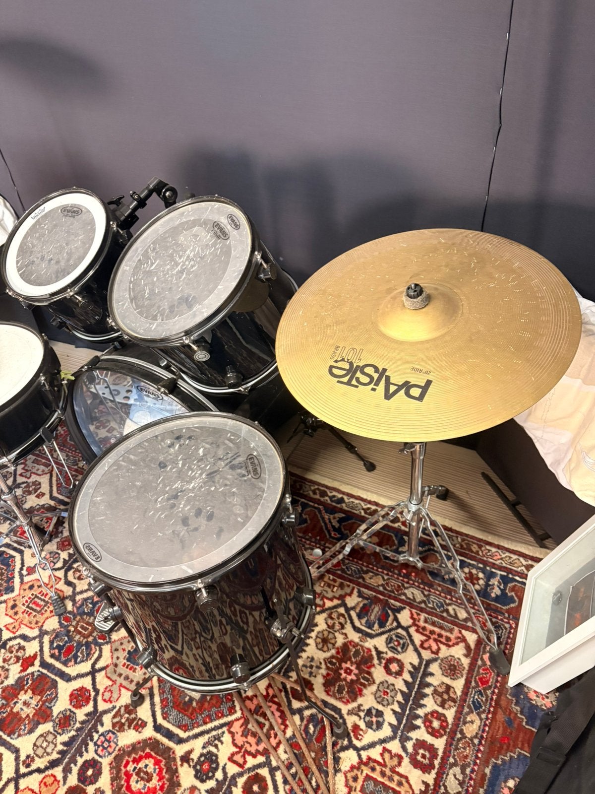 drumstel Dykedrums (volledig) OF aparte delen, Muziek en Instrumenten, Ophalen, Gebruikt, Overige merken